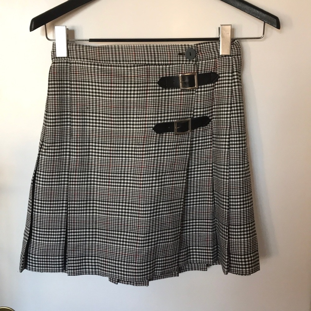 Vintage Plaid Skirt